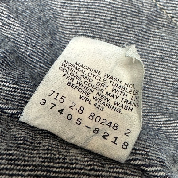 Vintage Levi's Women's Denim Trucker Jacket L - Picture 5 of 7